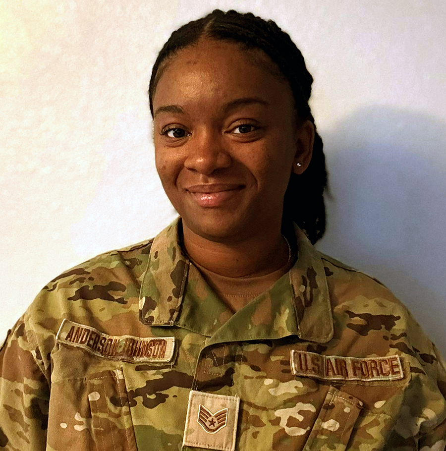 Staff Sgt. Dauna Anderson-Johnson Staff Sgt. Dauna Anderson-Johnson